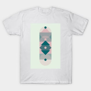 Geometric Totempole Poster II T-Shirt